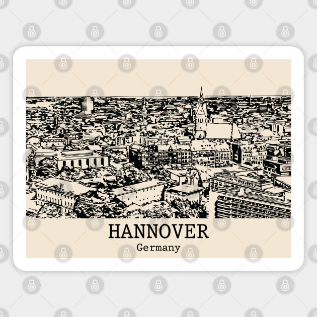 Hannover - Germany Magnet by Lakeric